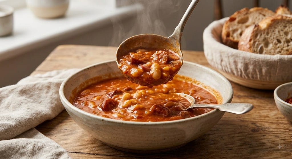 Grandma's Balkan Bean Stew (Grav)