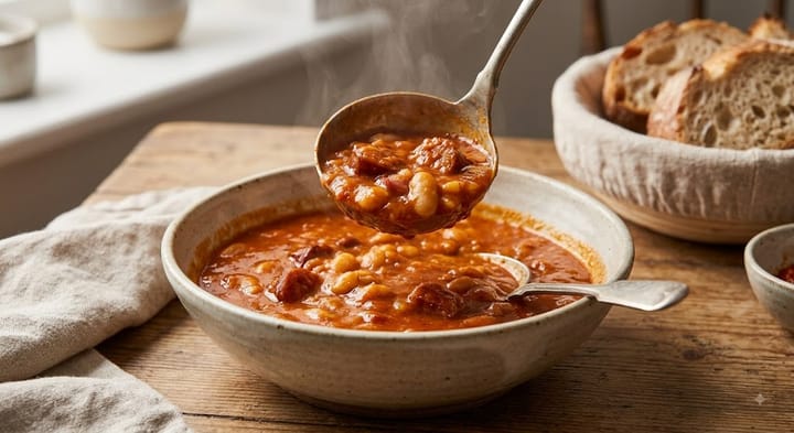 Grandma's Balkan Bean Stew (Grav)